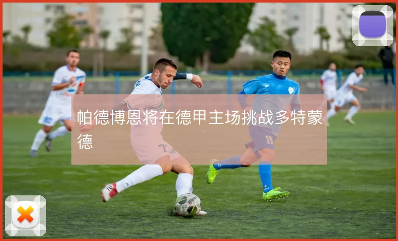 帕德博恩将在德甲主场挑战多特蒙德